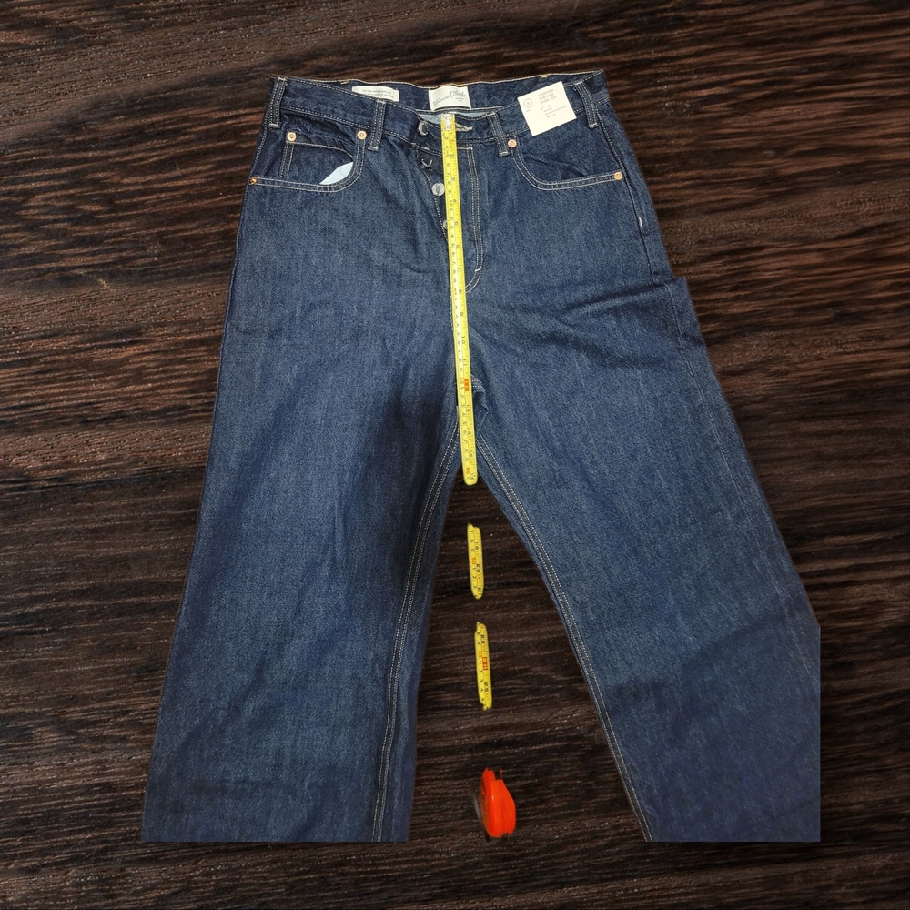Universal Thread Blue Ankle Cropped Jeans Classic Denim - Picture 2 of 9